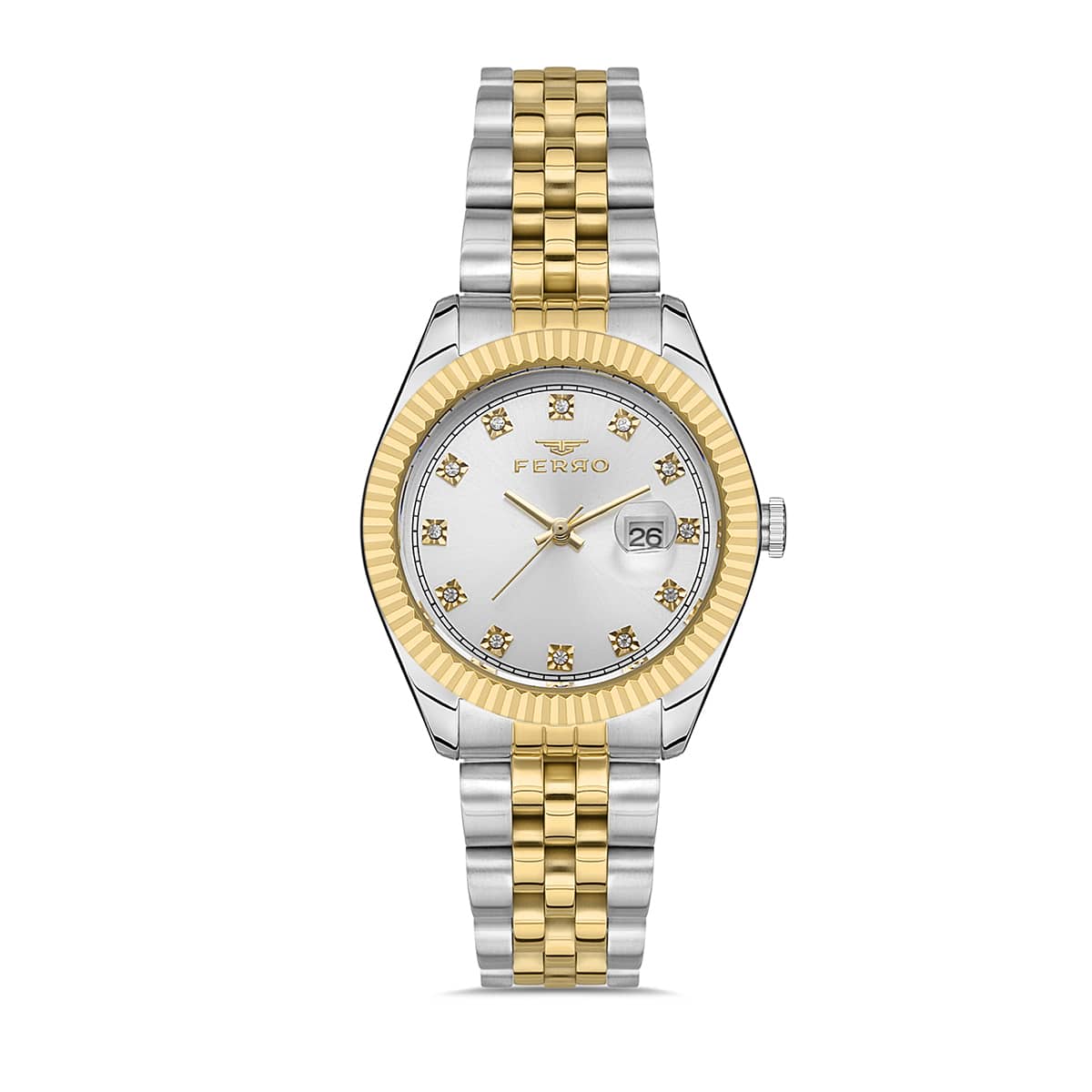 MONTRE FERRO FEMME ACIER